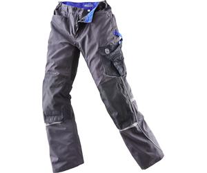 Terrax Workwear Bundhose Dunkelgrau/Royal