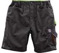 Terrax Workwear Short Schwarz/Limette