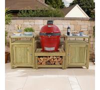 Terraza Outdoor Kitchen Compact Set By Zest Outdoor Living