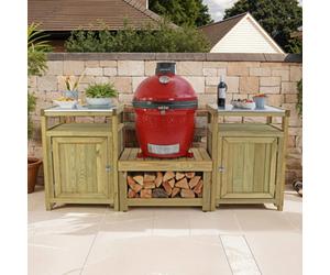 Terraza Outdoor Kitchen Compact Set By Zest Outdoor Living