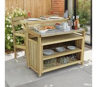 Terraza Outdoor Kitchen Island Set By Zest Outdoor Living