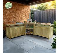 Terraza Outdoor Kitchen Range Set By Zest Outdoor Living