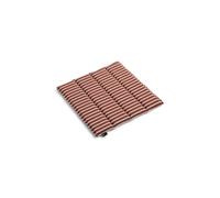 Terrazza Seat Cushion 40x40 Terracotta Bold Stripe