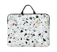 Terrazzo Marble Pastel, 14 Inch Laptop Sleeve, Notebook Bag Laptop Case Sleeve Briefcase with Handle