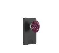 TERRAZZO Pattern | Cool Red Wine Terrazzo Abstract PopSockets PopWallet for MagSafe