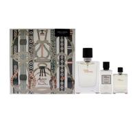 Terre Dhermes by Hermes for Men - 3 Pc Gift Set 3.3oz EDT Spray, 0.42oz EDT Spray, 1.35oz After Shave Lotion