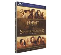 Terre du milieu - les 2 trilogies : le hobbit + le seigneu (Blu-ray) (US IMPORT)