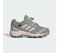 adidas Terrex Gore-TEX Hiking Shoes Kids, Silver Green/Linen Green/Preloved Fig, 2 UK Child