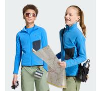 adidas Unisex Kids Terrex Kids Multi Full-Zip Fleece, ray blue, 9-10 Years