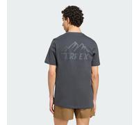 adidas Terrex Mountain Graphic short sleeve T-shirt dark grey - S