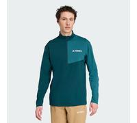 Adidas Terrex Multi Climacool Half Zip Long Sleeve T-shirt Green,Blue S Men
