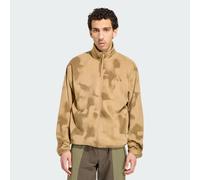 adidas Men's Terrex Multi Climawarm Full Zip Fleece Sweatshirt, cardboard/earth strata, XS