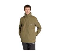 Adidas Multi Essentials 2l Raincoat Green L Men