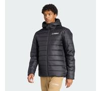 adidas Men's Terrex Multi Essentials CLIMAWARM Insulated Hooded Jacket, Black, XL