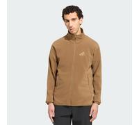 adidas Men's Terrex Multi Essentials Full Zip Fleece Sweatshirt, brown oxide, XL