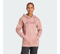 adidas Women's Terrex Multi Large Logo Hoodie, Warm Clay, S