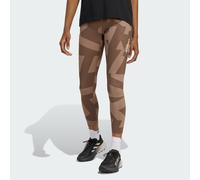 adidas Women's Terrex Multi Printed Tights, Trace Brown/Earth strata, 8