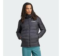 adidas Men's Terrex Multi Light Down CLIMAWARM Hooded Jacket, Black, 3XL