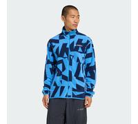 Adidas Terrex Multi Printed Full Zip Fleece Blue L Men