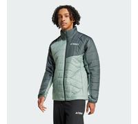 adidas Men's Terrex Multi Synthetic Insulated Jacket, Silver Green/Legend Ivy, S