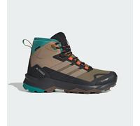 adidas Men's Terrex Skychaser AX5 Mid Gore-TEX Climawarm+ Hiking Shoes, Cardboard/Blanch Cargo/Pure Teal, 6.5 UK