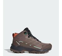 adidas Women's Terrex Skychaser AX5 Mid Gore-TEX Hiking Shoes, Trace Brown/Earth Strata/Semi Impact Orange, 9 UK