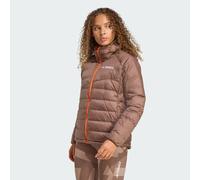 Adidas Terrex Xperior Climawarm+ Down Jacket Brown XS Women