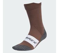 adidas Unisex Terrex Xperior CLIMAWARM Merino Crew Socks, Earth Strata, 4.5-6