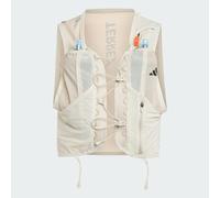 adidas Terrex Womens 25L Trail Hydration Vest, Beige, Size L, Women Beige