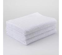Terri Towelling 12 x White Hairdressing Towels Salon Beauty Barber Spa Towels