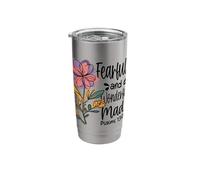 Terrible and Wonderfully Made Psalms 139:14 Stainless Steel Insulated Tumbler