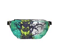 Terrible Halloween Cartoon Tree Bumbag Waist Fanny Pack Crossbody Bags with Adjustable Belt for Men Women