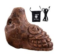 Terrified Whistle - Sounding Instrument, Noise Maker Scream Whistles 125dB Aztec Death War Horn | Clay Screaming Ghost Prop, Prank Toy With Lanyard Bag For Pranks