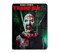 Terrifier 2 Art the Clown Fleece Throw Blanket | 45 x 60 Inches