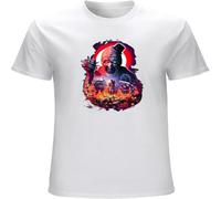 Terrifier 2 Art The Clown Horror Cult Movie Mens T Shirt Printed Graphic Top Unisex Tee White S