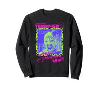 Terrifier 2 Neon Who's Laughing Now Art the Clown Horror Sweatshirt
