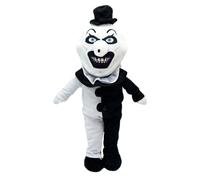 Terrifier 3 Plush Toy, Terrifier Art The Clown Soft Action Figures Doll, Terrifier Merchandise Living Dead Plush Doll for Fan, Game Character Plush Toy for Kids and Adults
