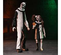 Terrifier Art the Clown and Little Pale Girl 7" Ultimate Figures Set