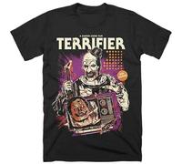 Terrifier Dead Air T-Shirt T-Shirt Black Mens Tee Unisex Shirt S T-Shirt Black XL