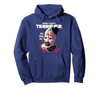 Terrifier Distressed Art the Clown Graphic Horror Movie Pullover Hoodie