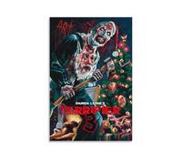 Terrifier Horror Movies Posters Aesthetic Canvas Wall Art Print Home Decor for Bedroom Living Room12x18inch(30x45cm) Unframe-style