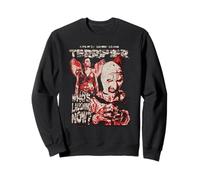 Terrifier Who's Laughing Now Grunge Poster Horror Movie Sweatshirt