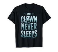Terrifying Clown Face Killer Clown Costume Horror Vibes T-Shirt