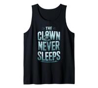 Terrifying Clown Face Killer Clown Costume Horror Vibes Tank Top