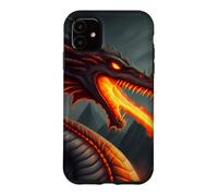 Terrifying fire-breathing fire dragon Case for iPhone 11