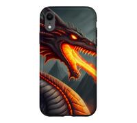 Terrifying fire-breathing fire dragon Case for iPhone XR