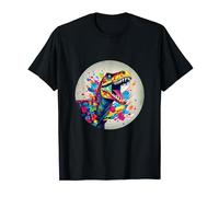 Terrifying T-Rex Twilight Sunset Retro Vintage Sunset Mood T-Shirt