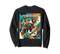 Terror Bird - Extinct Animal Apex Paleontology Ornithology Sweatshirt