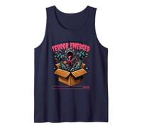 Terror Emerged Monster Box - Spooky Halloween Tank Top