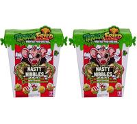 Terror Fried Nasty Nibbles, Gross collectables with slime play, Boys aged 4-10, Multiple compound play (Pack of 2)